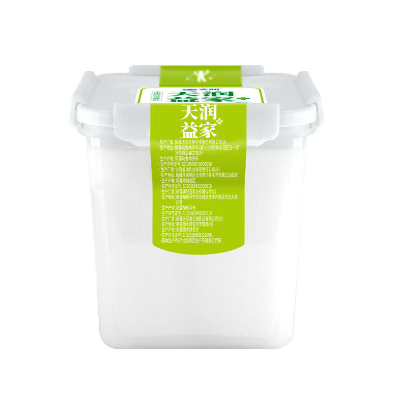 天润新疆益家低温酸奶1kg网红方桶酸奶老酸奶可DIY全脂风味发酵乳,淘宝优惠券,粉丝福利购,淘宝优惠卷