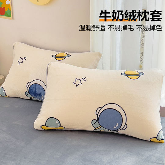 Pair of milk velvet pillowcases | Over 1,000 additional purchases