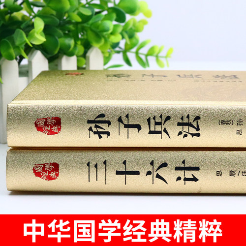 精装完整版孙子兵法与三十六计正版原著全套原版白话文青少年小学生版国学经典书籍36计儿童版商业战略解读珍藏版阅读山海经道德经 - 图0