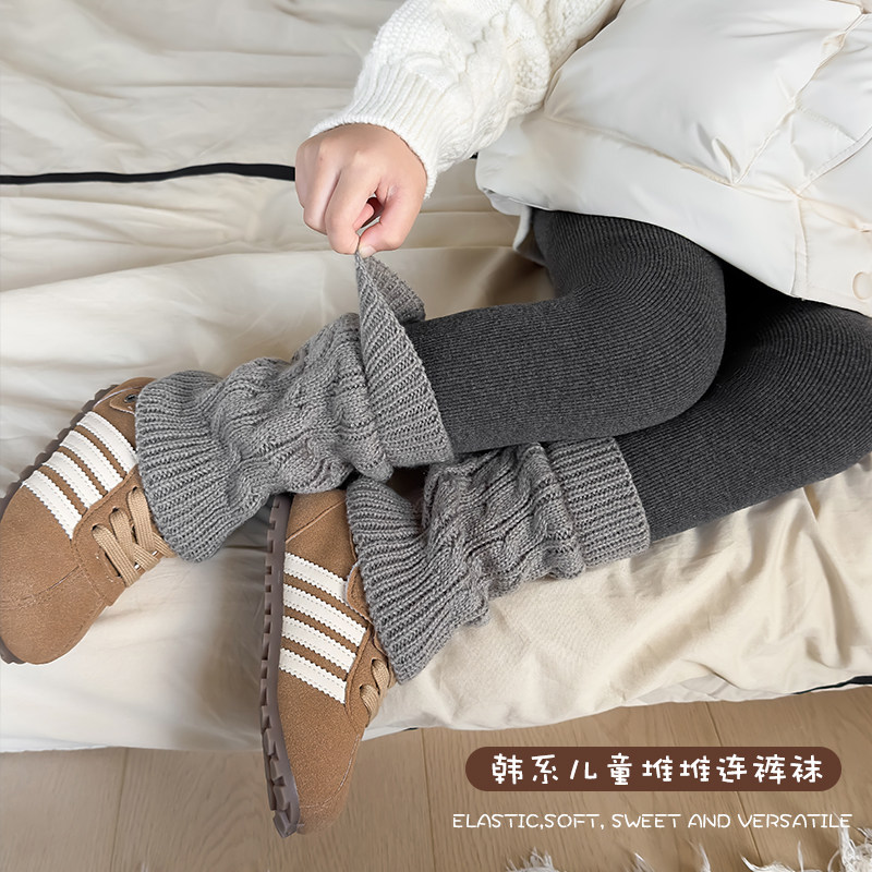 女童打底裤冬季加绒加厚新款堆堆袜套保暖外穿宝宝裤子儿童连裤袜,淘宝优惠券,粉丝福利购,淘宝优惠卷