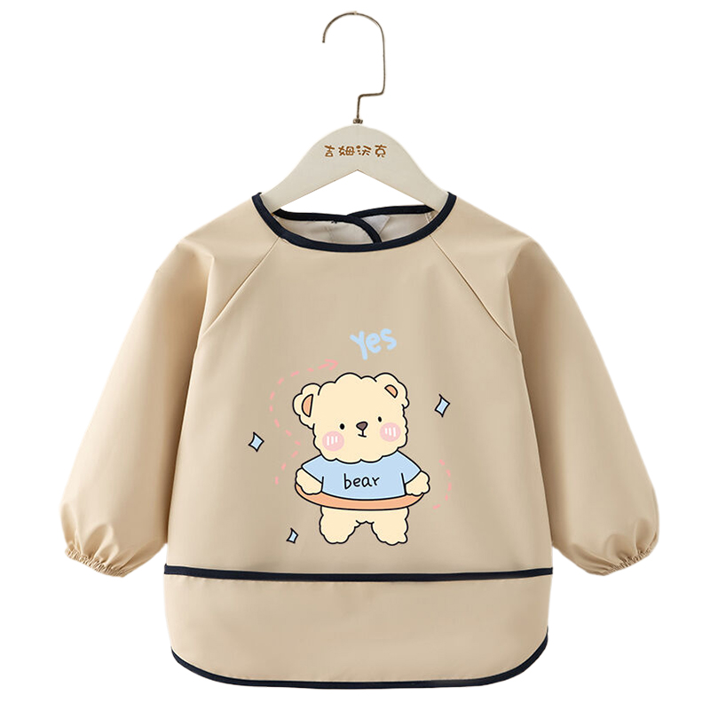 Jim Walker children's smock pu material baby bib