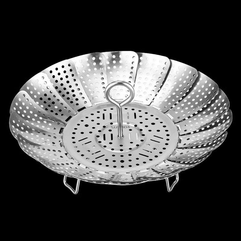 蒸架304不锈钢万能蒸架家用折叠蒸笼盘篦子蒸格多功能蒸菜架便携,淘宝优惠券,粉丝福利购,淘宝优惠卷