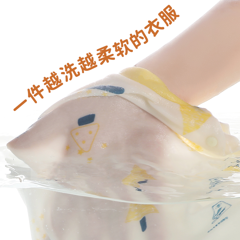 婴儿衣服秋冬薄款纯棉内衣新生儿连体衣男女宝宝睡衣贴身四季款 - 图2