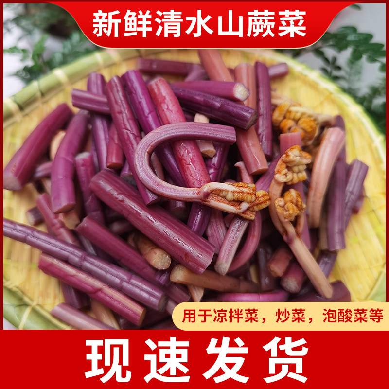 新鲜清水蕨菜凉拌原料10斤装餐饮山野保鲜下饭炒菜段火锅商用食材,淘宝优惠券,粉丝福利购,淘宝优惠卷