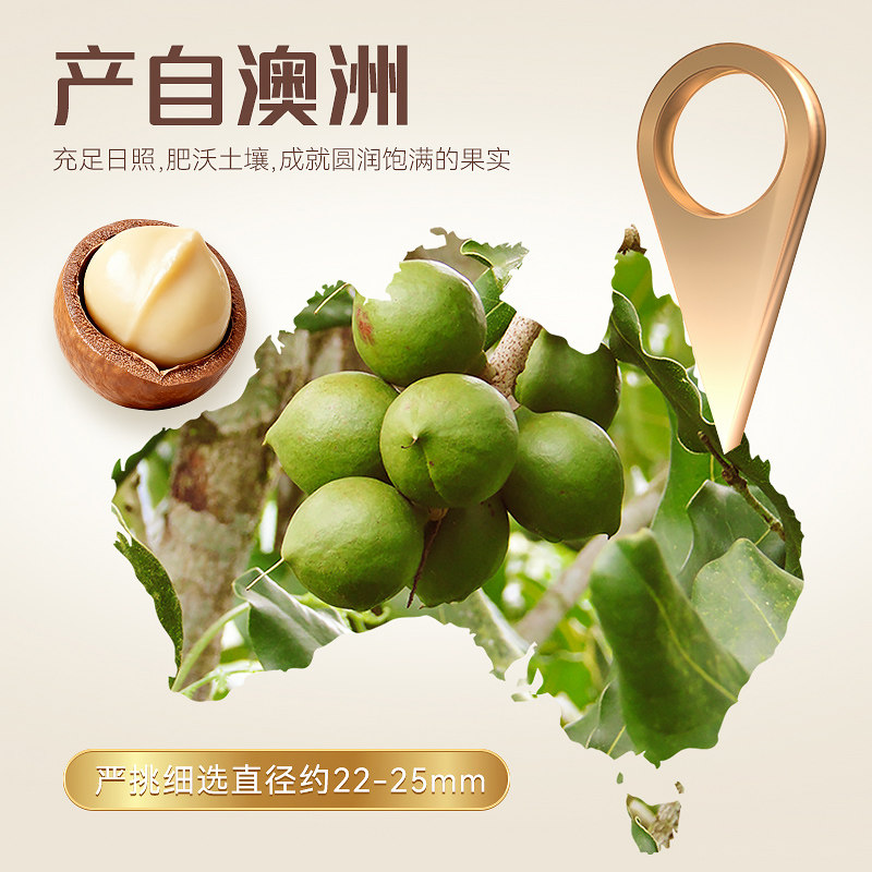 安享好物 安享B级夏威夷果-沃隆夏威夷果 国标