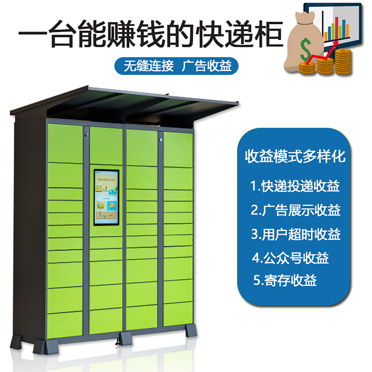 智能自助快递柜小区驿站快递柜自提柜自助寄存柜菜鸟驿站储物柜,淘宝优惠券,粉丝福利购,淘宝优惠卷