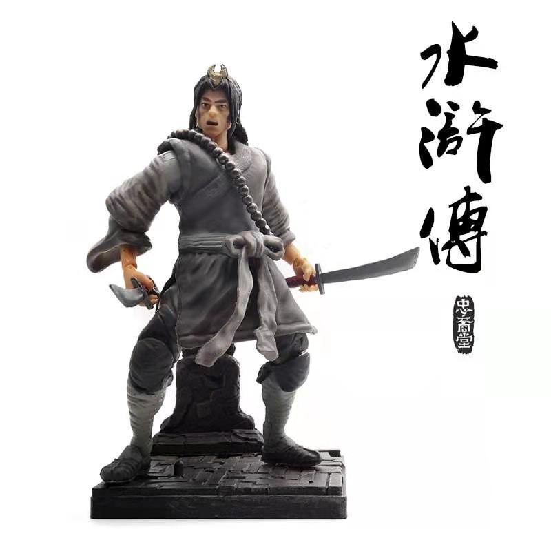 q版水浒传人物武松,丁海峰,简笔画_大山谷图库
