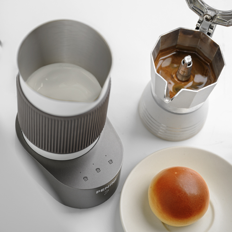 penini七次方联名奶泡机自动打奶泡机奶泡器家用电动咖啡打泡器 - 图2