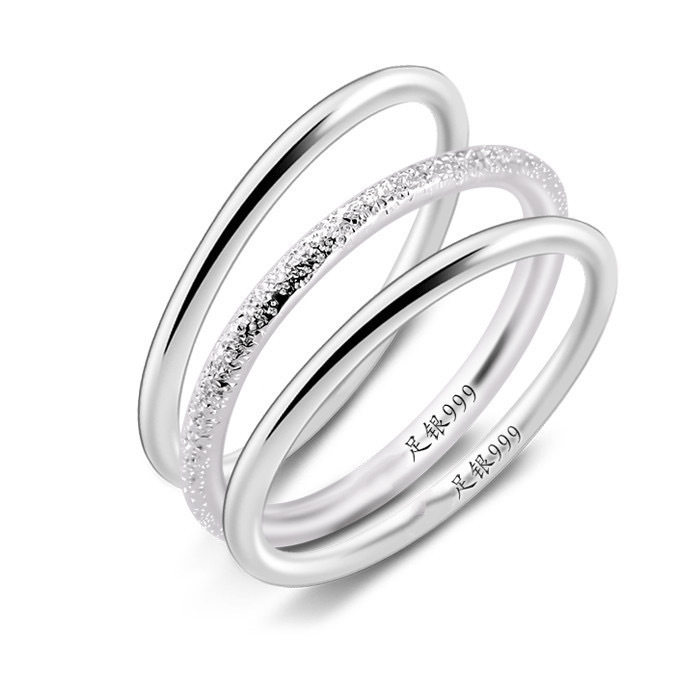 999足银古法戒指女个性简约食指尾戒小众高级感素圈闭口指环尾戒,淘宝优惠券,粉丝福利购,淘宝优惠卷