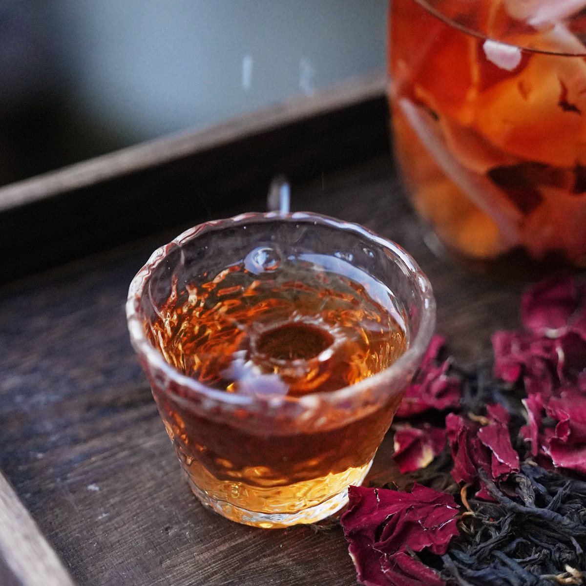 丹心可鉴 乡愁沈丹玫瑰花茶红茶小种50g罐装,淘宝优惠券,粉丝福利购,淘宝优惠卷