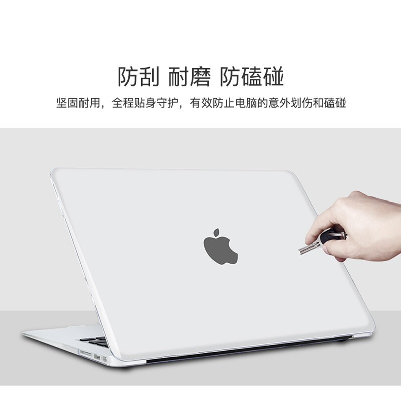 适用MacBook Pro14M3保护壳16苹果电脑air15笔记本13保护套13.3软壳M2硅胶A2918防摔a2922贴纸M1键盘膜A2991-图2