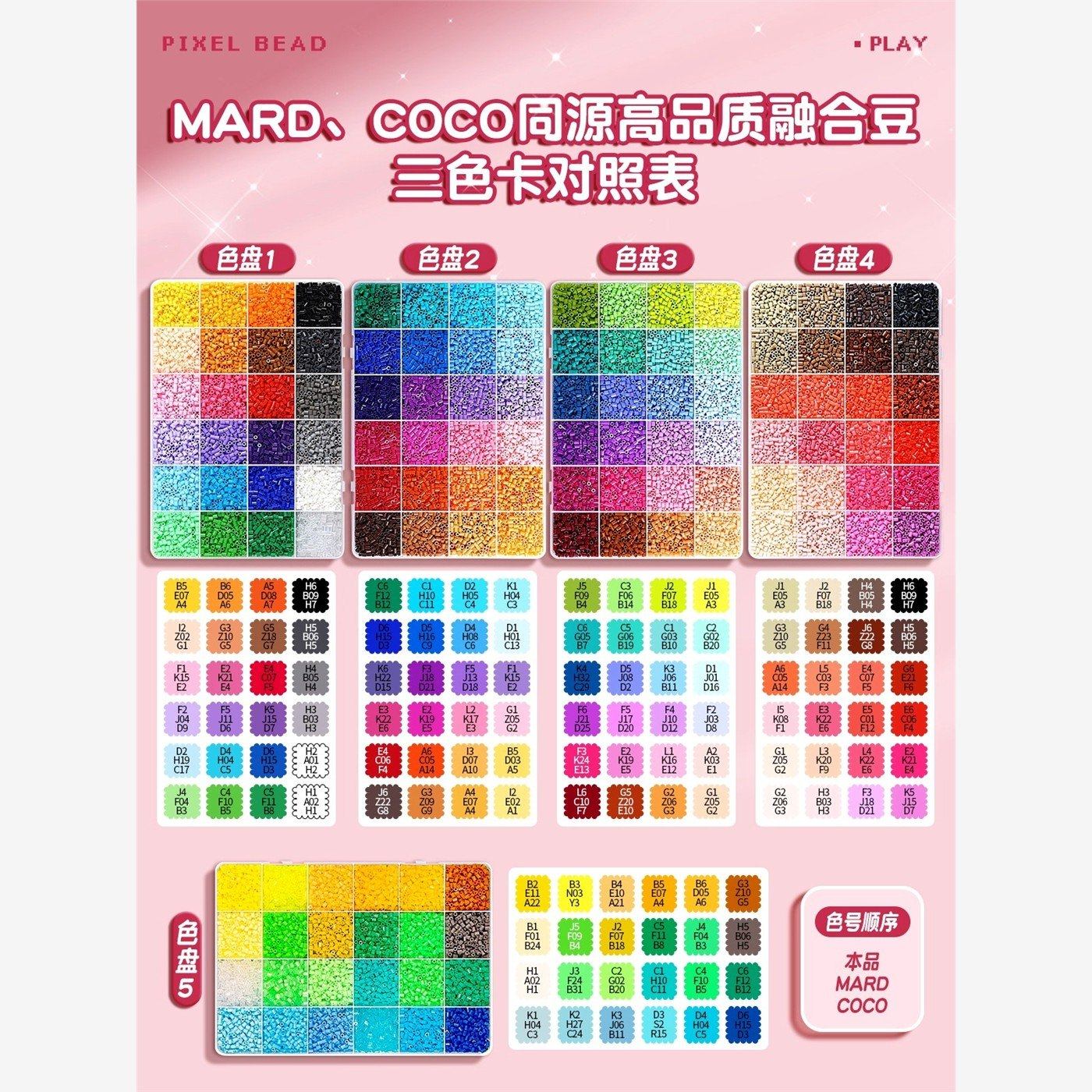 咪小窝拼豆豆手工diy材料包全套融合COCO套装工具笔熨斗烫纸补充,淘宝优惠券,粉丝福利购,淘宝优惠卷