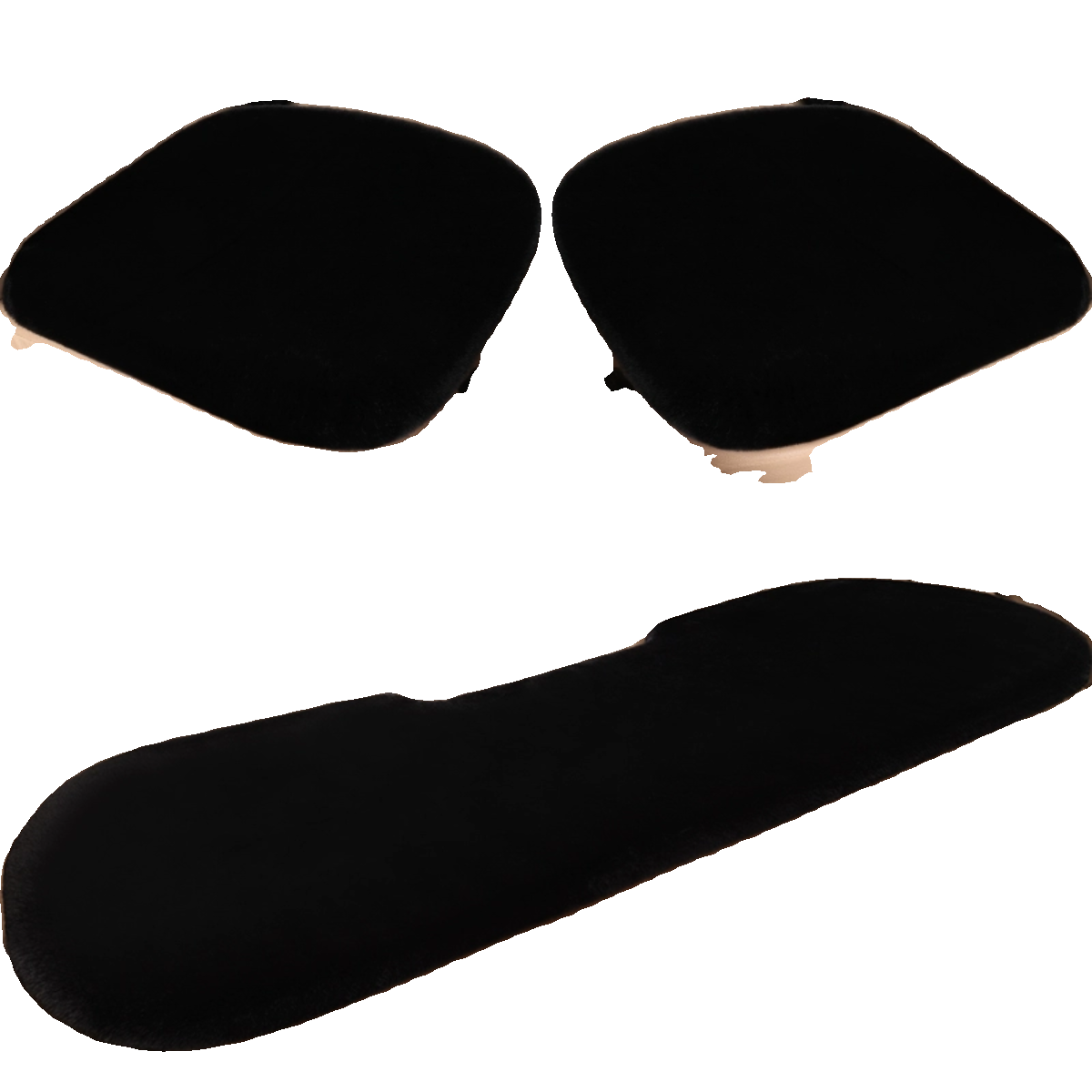 冬季毛绒汽车坐垫加绒加厚保暖神器兔毛加热三件套免捆绑羊毛绒垫,淘宝优惠券,粉丝福利购,淘宝优惠卷