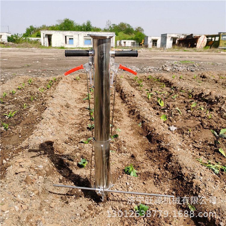 双把手移栽器蔬菜手动栽苗器黄瓜丝瓜西红柿移栽器-图2