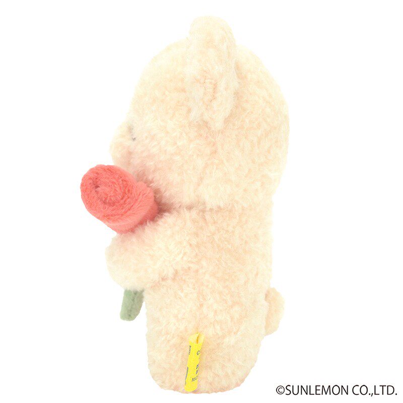 日本sunlemon可爱感恩玫瑰款送公仔 sunlemonoriginal毛绒布艺类玩具
