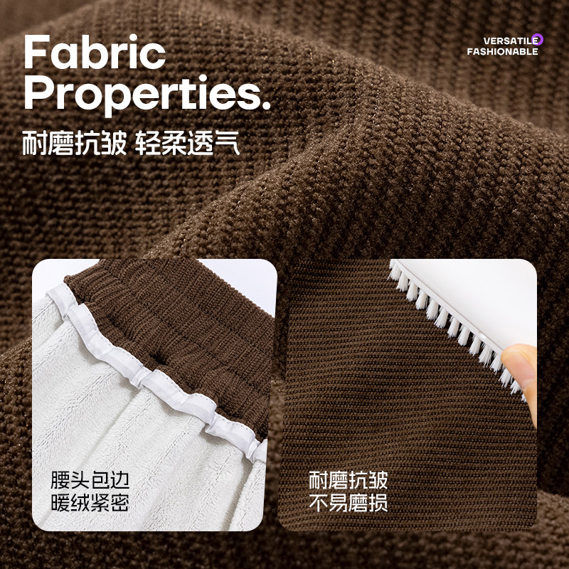 史努比儿童加绒加厚裤子男童灯芯绒长裤秋冬季男孩保暖一体绒棉裤,淘宝优惠券,粉丝福利购,淘宝优惠卷