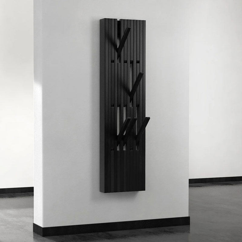 创意实木超薄衣帽架门口网红玄关衣架轻奢高级入户挂衣架壁挂墙上,淘宝优惠券,粉丝福利购,淘宝优惠卷