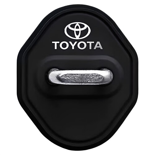 汽车门锁保护盖防撞防刮保护胶垫防锈缓冲静音垫车内配件防尘装饰 - 图3