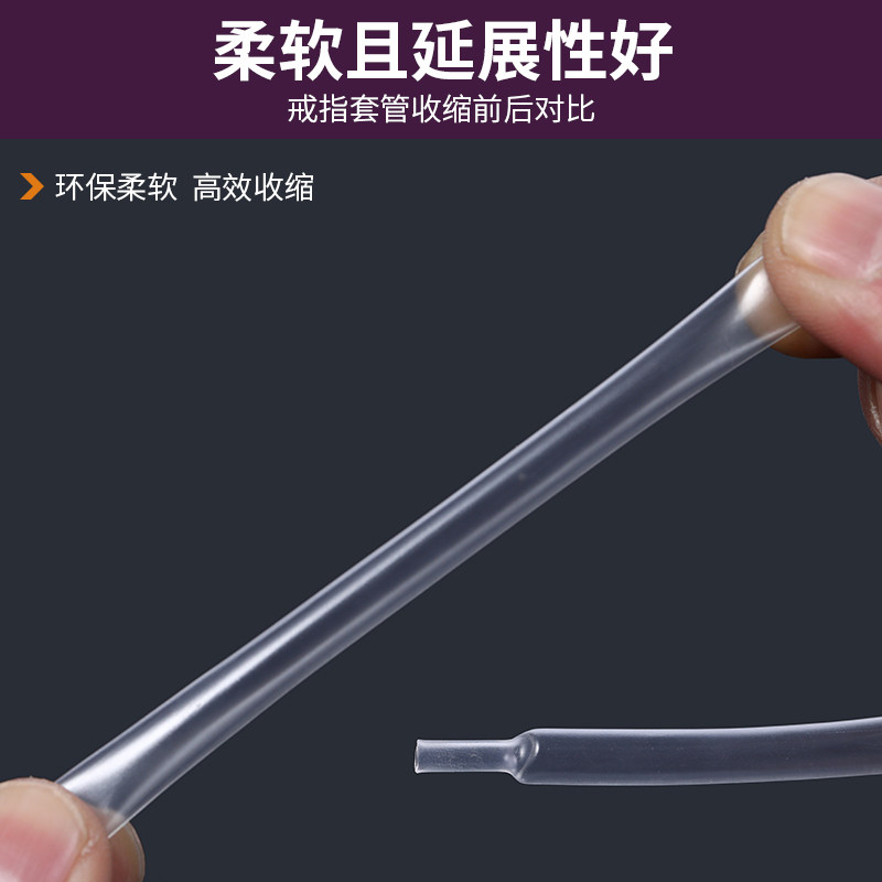 活口戒指调节器隐形保护套开口戒圈封口透明热缩管眼镜腿大了固定,淘宝优惠券,粉丝福利购,淘宝优惠卷