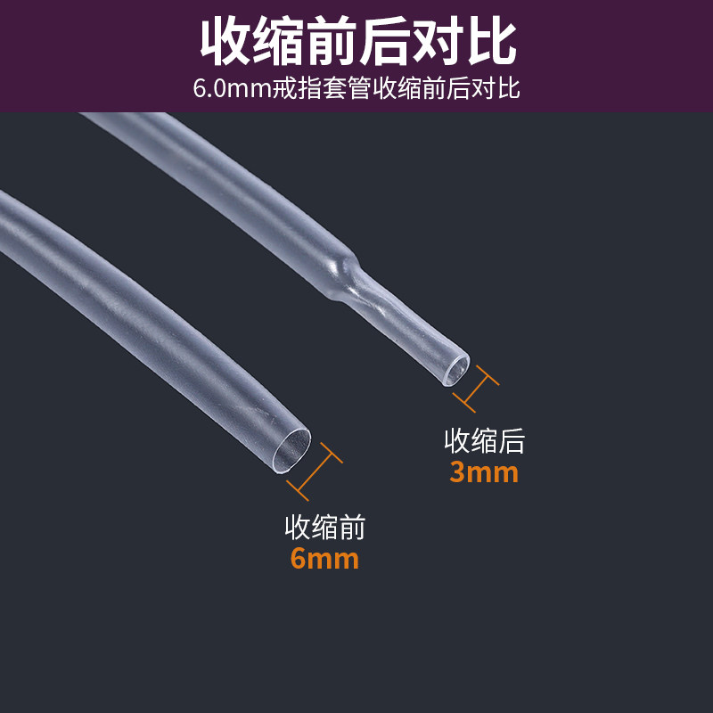 活口戒指调节器隐形保护套开口戒圈封口透明热缩管眼镜腿大了固定,淘宝优惠券,粉丝福利购,淘宝优惠卷