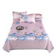 Printed ice silk mat three-piece set of air-conditioning mats can be machine washed
