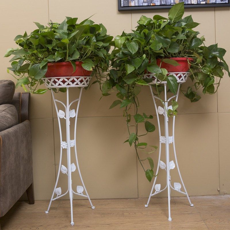 欧式铁艺阳台室内客厅吊兰绿萝花盆架花架子铁艺多层置物架,淘宝优惠券,粉丝福利购,淘宝优惠卷