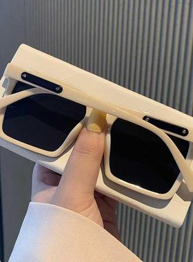 方形连体墨镜2022新款时尚