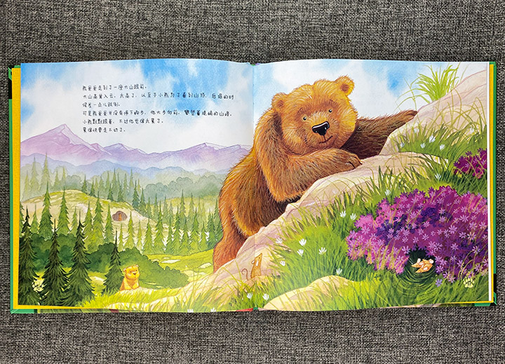 【开学礼物】小熊绘本系列全4册：想要的不一定总能得到+妈妈会一直爱我吗+外公不能爬树+爸爸总是不在家儿童成长指引绘本故事书_虎窝淘