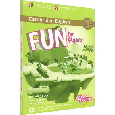 新版剑桥少儿英语YLE一级官方考试教材 Fun for Starters Movers Flyers 剑桥YLE一二三级考级教材儿童听说读写英语教材Cambridge