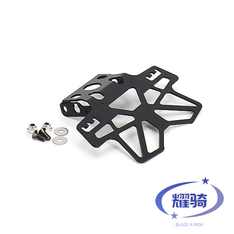 适用于宝马R9T拿铁/攀爬改装后牌照架后转向灯挡泥板车牌架挡泥瓦
