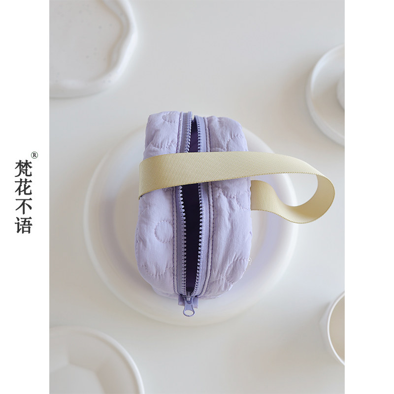 梵花不语新款手提便携高颜值收纳包 梵花不语女士包袋