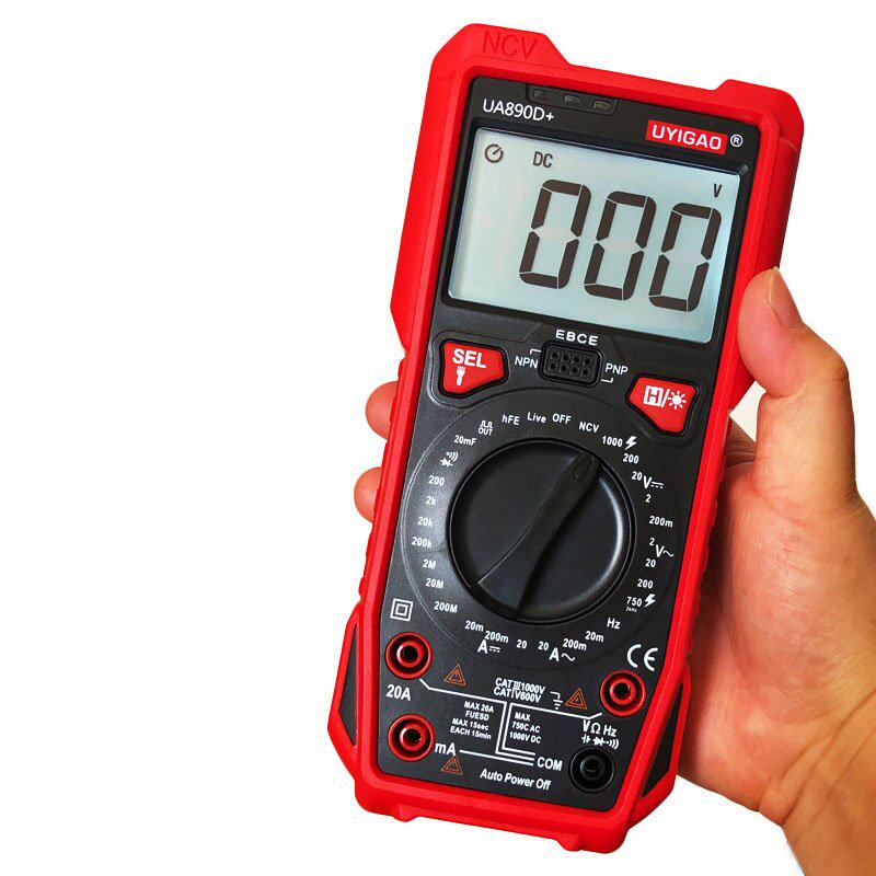。优仪高UA890D+数字万用表多功能万能s表通断火线测量电容表_虎窝淘