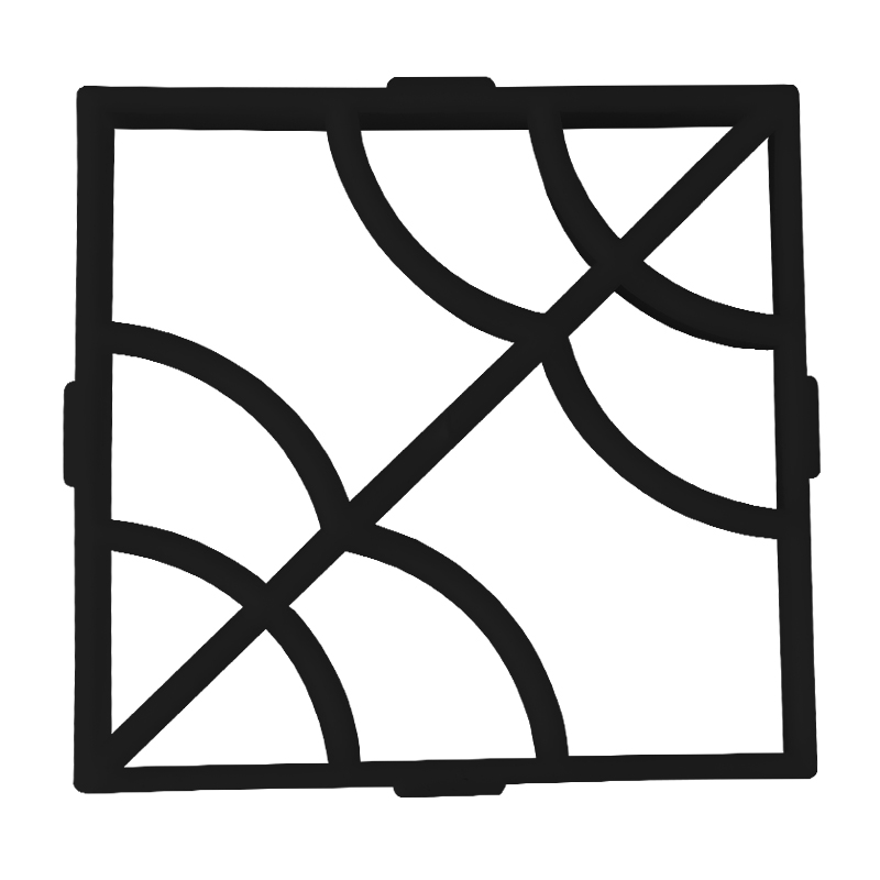 Paving模具diy新印花grc水泥构件预制件仿古塑料基础建材