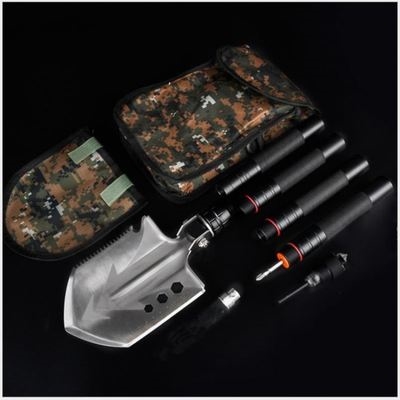 Evil wave head hood and take off Sadi shovel emergency tool car multi-function folding engineer shovel
