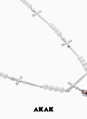 AKAK男女同款项链小众潮流设计感
