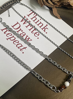 AKAK男女通用项链欧美嘻哈街头