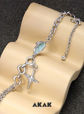 AKAK情侣合金个性小众