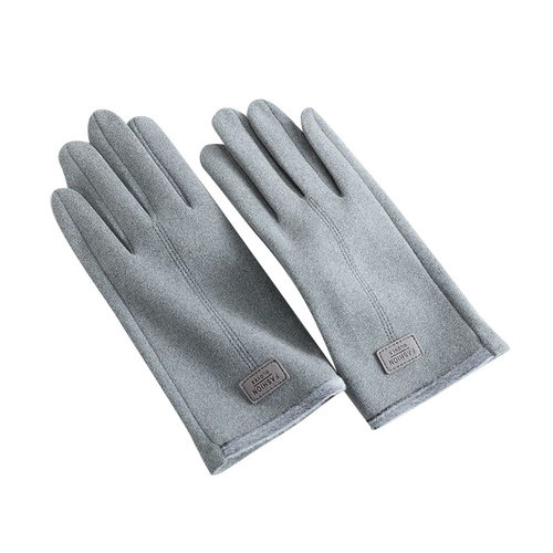 日本德绒手套女2025秋冬保暖加绒加厚骑行防风触屏防寒钓鱼电动车 - 图3