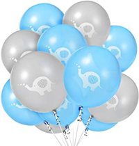 60 Pieces Elephant Ballorons Elephant Latex Balloons Elephant