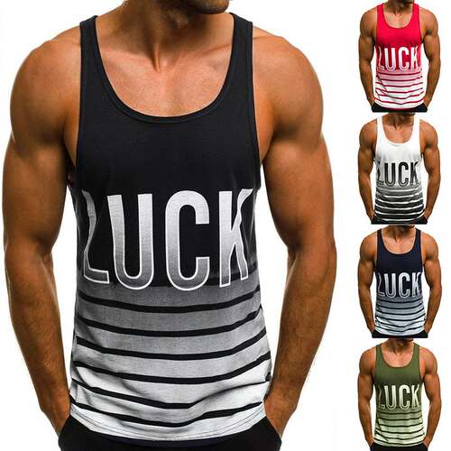Man tshirts for men s T-shirt男 gym vest clothes running max - 图0