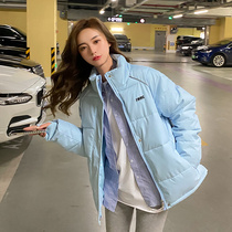 2021 Winter Women Oversized Parkas Jacket Fashion Solid Stan