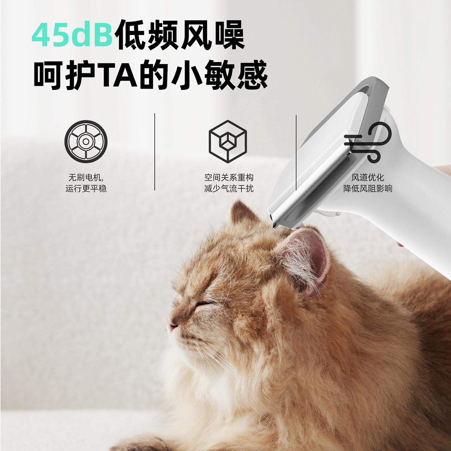 毛妈妈无线大吸力宠物吸尘器剃毛器