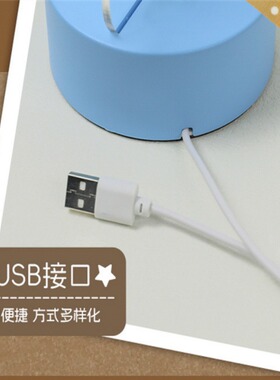 玉桂狗亚克力USB桌面小夜灯