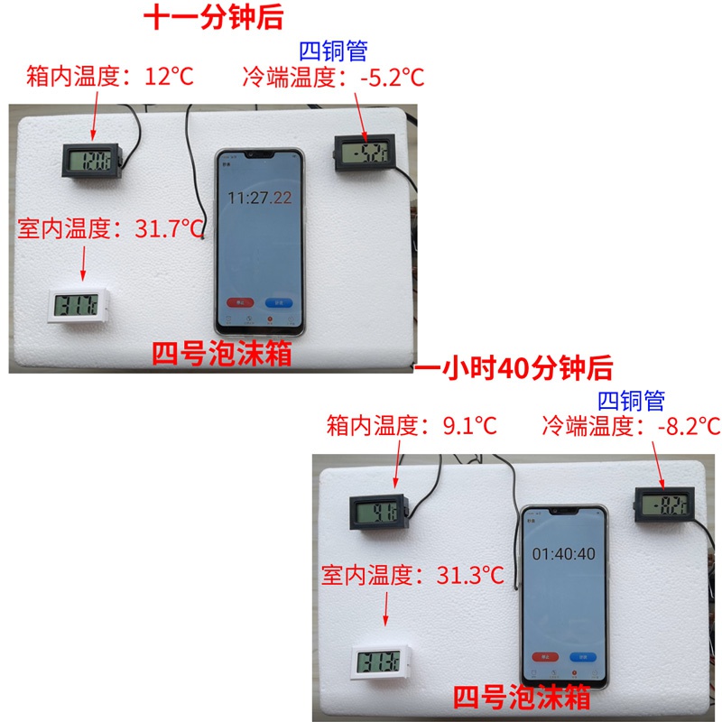 24v半导体制冷片套件汽车电子制冷器diy散热器降温套装车载小冰箱 - 图1