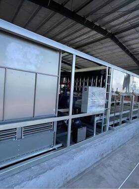 40吨直冷式制冰机100公斤蔬菜水果大型海鲜水产工厂降温
