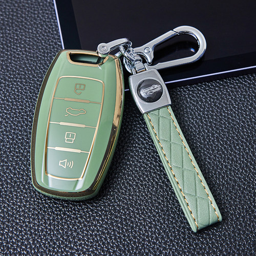 适用长城哈佛H6coupe/H2S哈弗H4/H7/H9大狗M6扣F5/F7车钥匙套包壳 - 图2