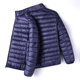 2023 Winter new men's light, short, short fashion casual down jacket slimmer, warm men's hooded jacket