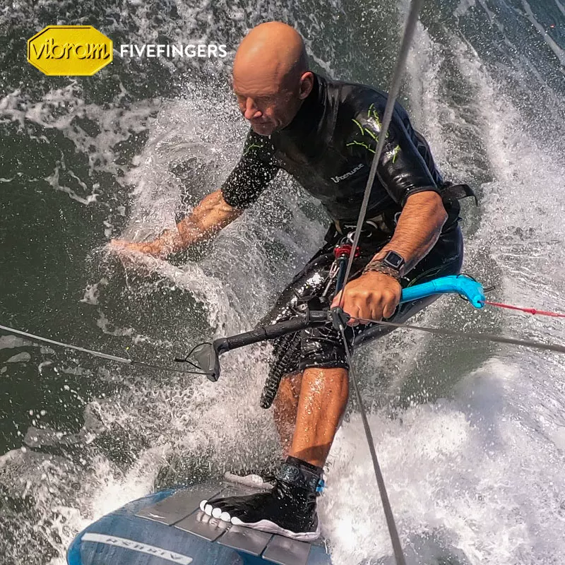 Высокие новые Five-Finger обувь Vibram женская модная повседневная водная спортивная быстрая сушка Five-Finger обувь мужская VNEOP