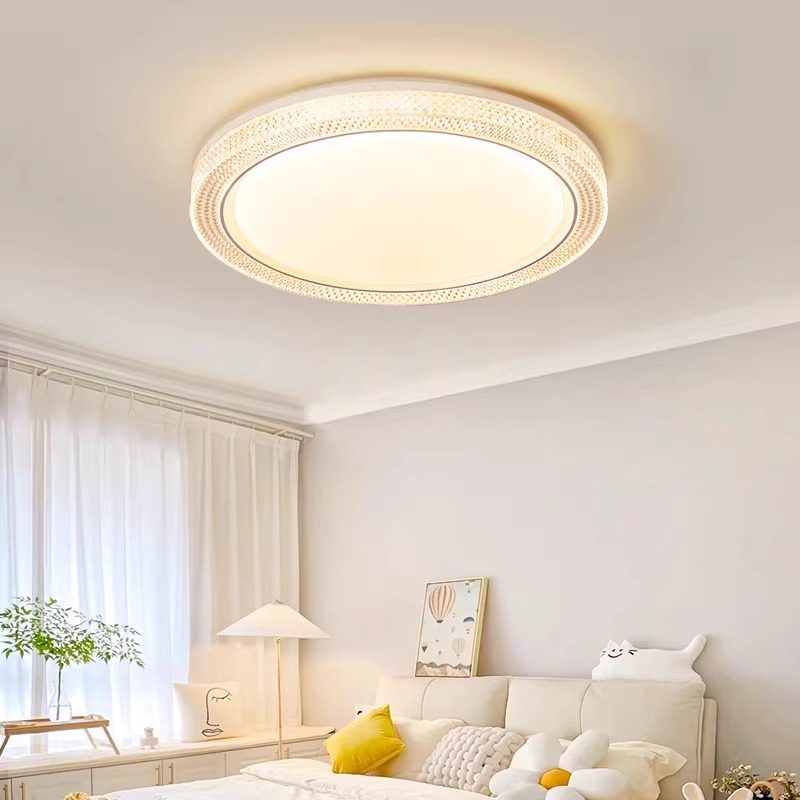 新款主卧室灯吸顶灯现代简约房间灯圆形法式轻奢水晶网红爆款灯具,淘宝优惠券,粉丝福利购,淘宝优惠卷