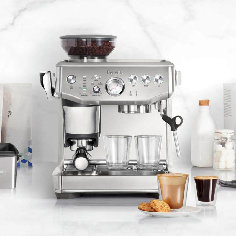 现货铂富/ breville bes876海盐白 铂富吉颖咖啡机